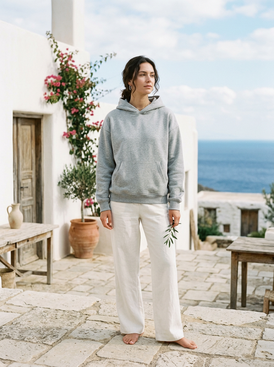 Sudadera con capucha mujer — heavyweight — 1