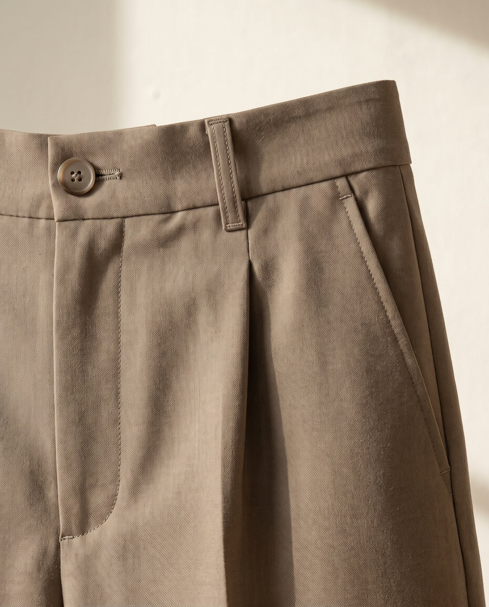 Bermuda sastre mujer — talle alto — 5